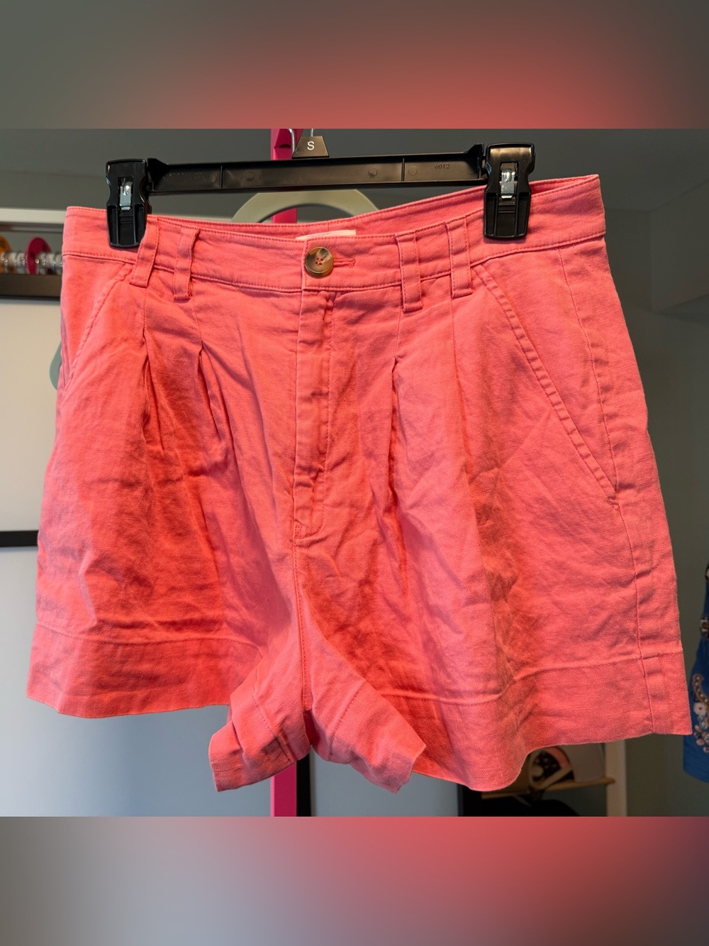 A.L.C. Linen Blend Trouser Shorts – Rent the Runway
